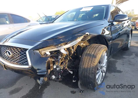 2019 Infiniti Q50 3.0T Luxe из США, поврежденный, VIN JN1EV7AP8KM517007